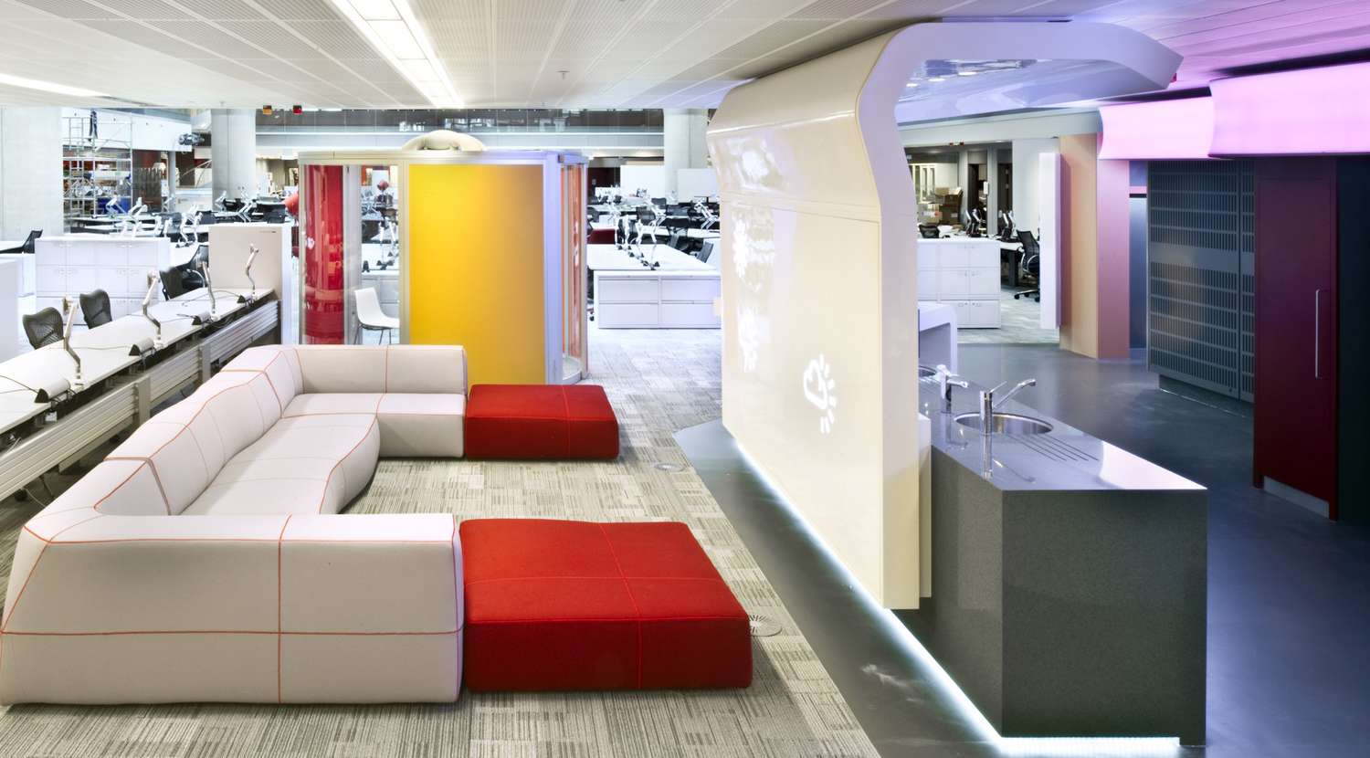 Inside The Bbc Broadcasting House Office Fit Out Overbury