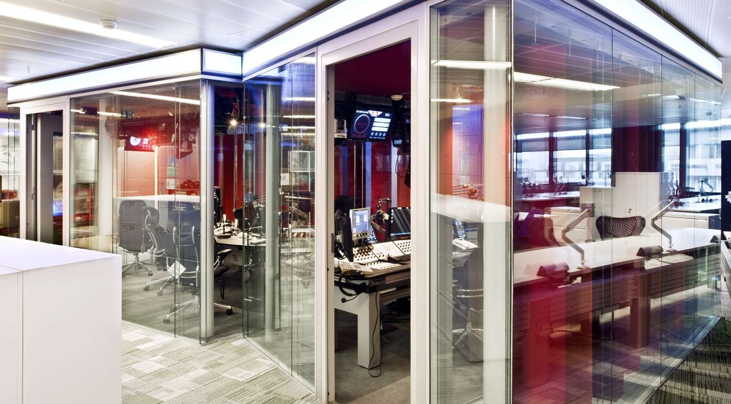 Inside the BBC Broadcasting House Office Fit Out | Overbury
