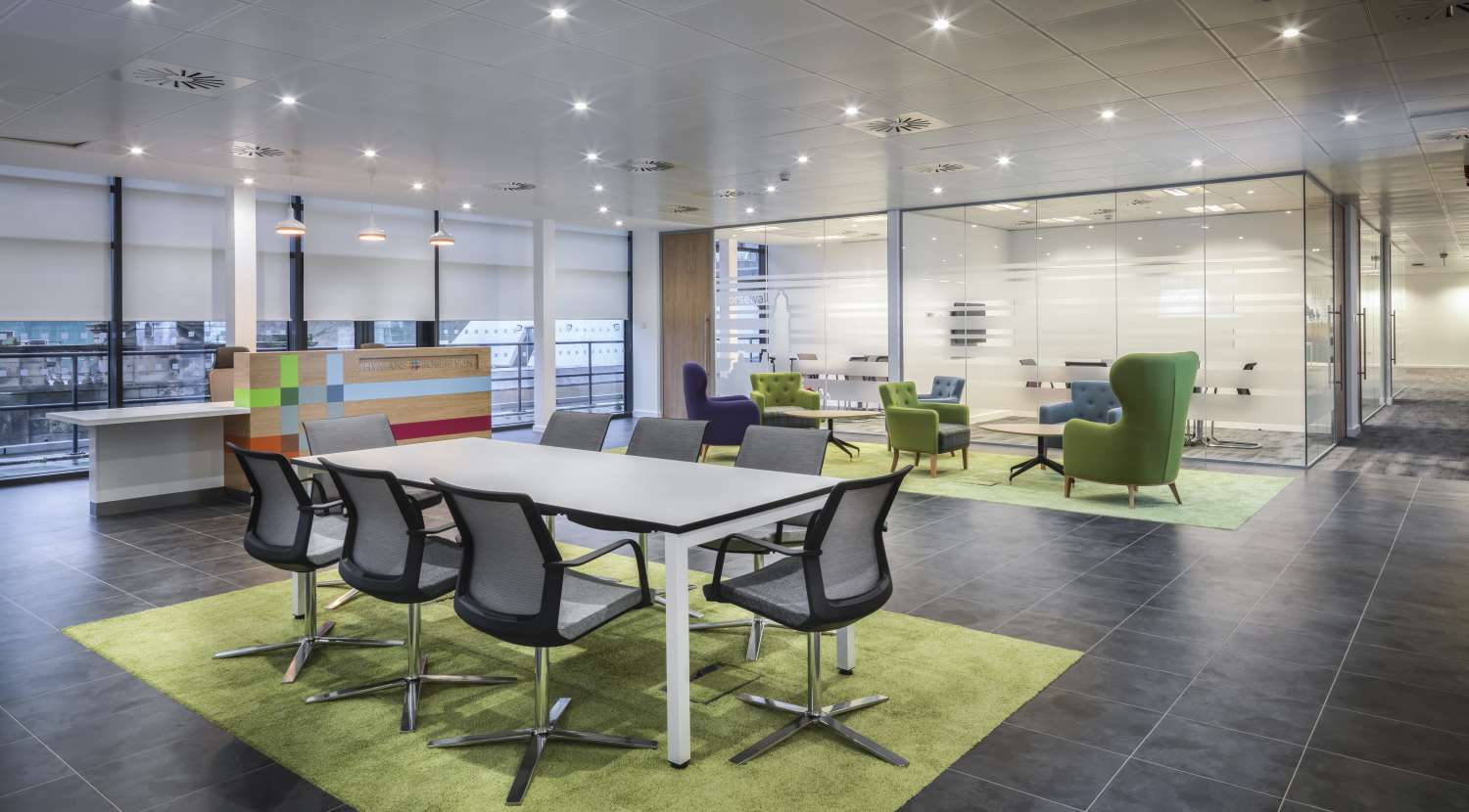Office design and build for Hymans Robertson Overbury