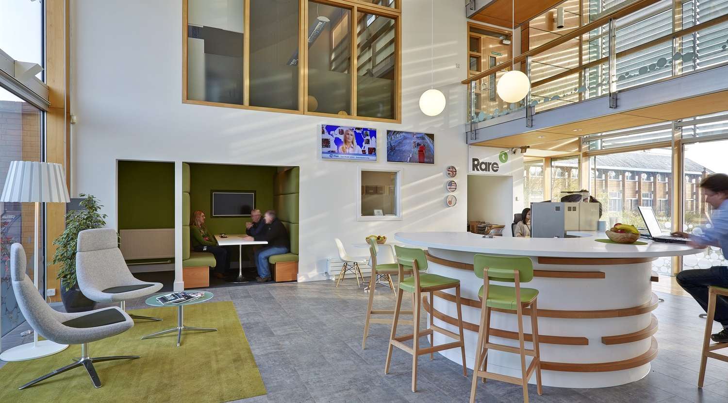 Inside Interactive Office Design & Fit Out for Rare Games in